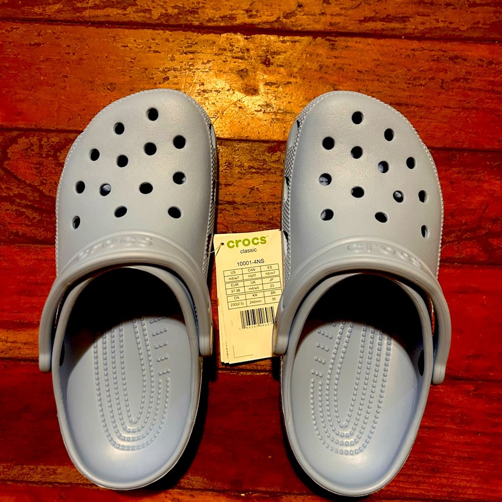 Light Blue Crocs